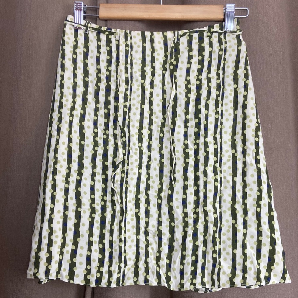 NWT Banana Republic‎ Stripped and Dot Mini Skirt